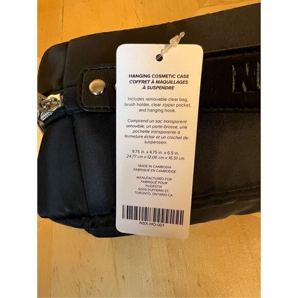 New! Nudestix Black Hanging Cosmetic Case - Picture 3 of 5